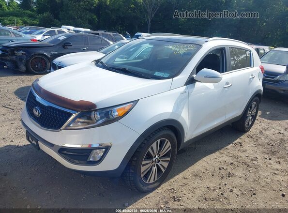 KNDPCCAC2G7867627 2016 KIA SPORTAGE White Front left