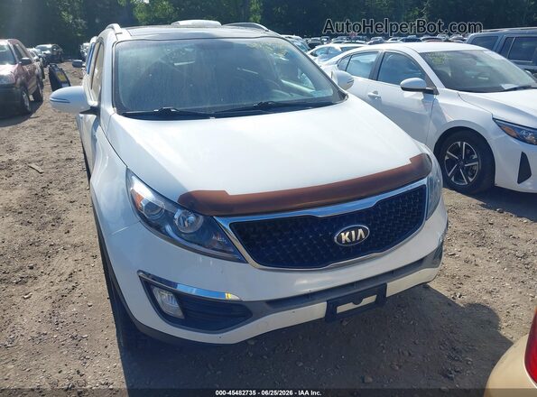 KNDPCCAC2G7867627 2016 KIA SPORTAGE White Front view