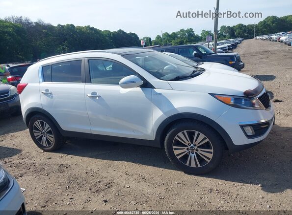 KNDPCCAC2G7867627 2016 KIA SPORTAGE White Rear interior view