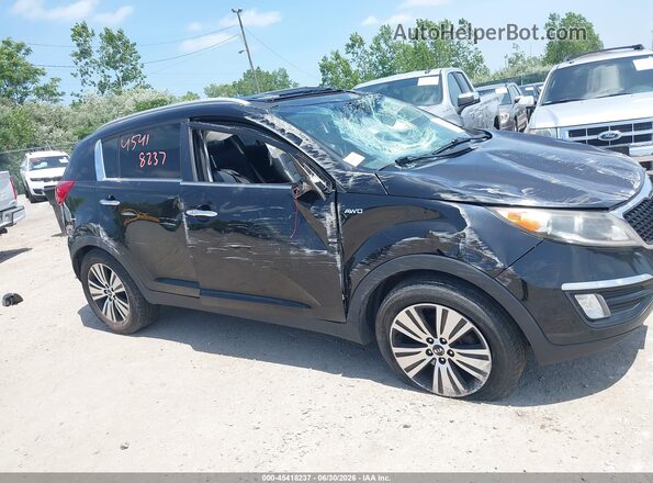 KNDPCCAC6G7832041 2016 KIA SPORTAGE Gray Widok wnętrza z tyłu