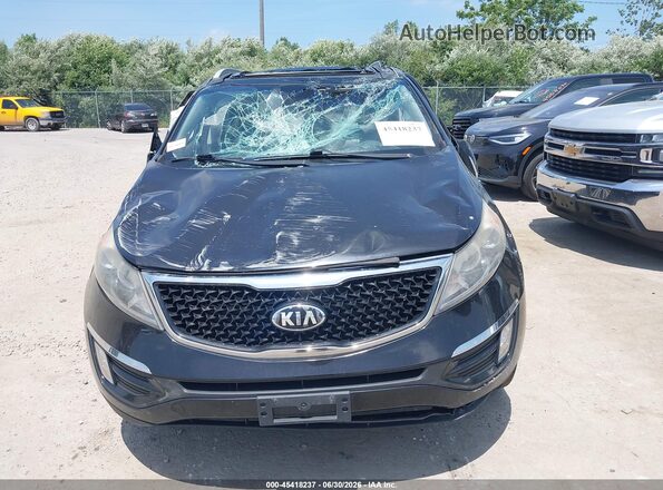 KNDPCCAC6G7832041 2016 KIA SPORTAGE Gray Widok zestawu wskaźników