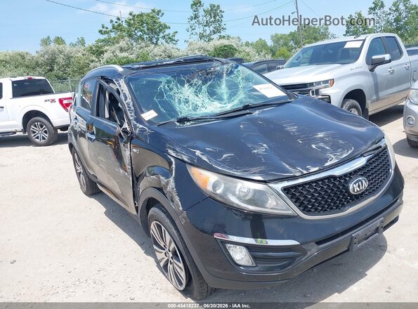 KNDPCCAC6G7832041 2016 KIA SPORTAGE Gray Widok z przodu
