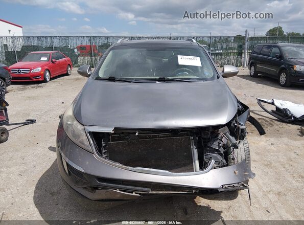 KNDPCCACXG7804548 2016 KIA SPORTAGE Серый Вид задней части салона