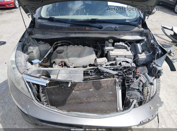 KNDPCCACXG7804548 2016 KIA SPORTAGE Серый Вид сзади