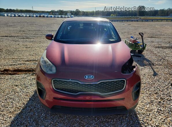 KNDPM3AC0H7084689 2017 KIA SPORTAGE Burgundy Front view