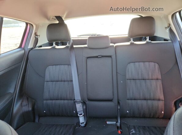 KNDPM3AC0H7084689 2017 KIA SPORTAGE Burgundy Rear seats view