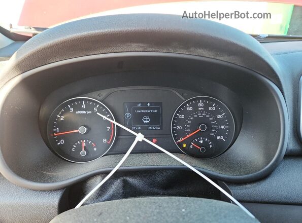 KNDPM3AC0H7084689 2017 KIA SPORTAGE Burgundy Instrument cluster view