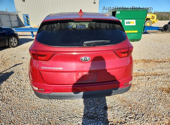 KNDPM3AC0H7084689 2017 KIA SPORTAGE Burgundy Rear view