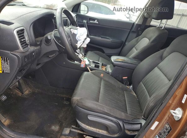 KNDPM3AC0H7118923 2017 KIA SPORTAGE Tan Սալոնի դիմացի տեսք