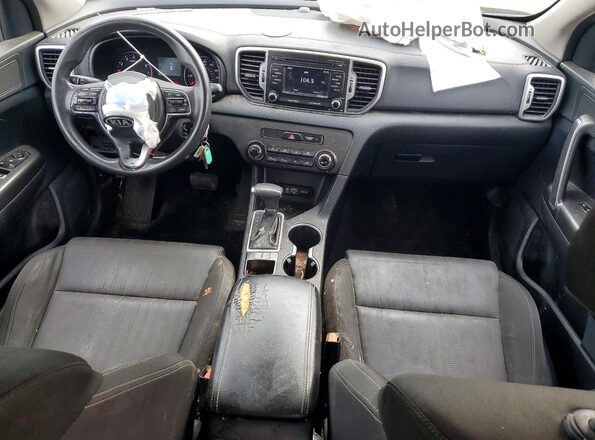 KNDPM3AC0H7118923 2017 KIA SPORTAGE Tan Առջևի վահանակի տեսք