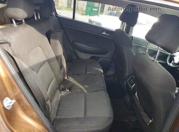 KNDPM3AC0H7118923 2017 KIA SPORTAGE Tan Հետևի նստատեղերի տեսք