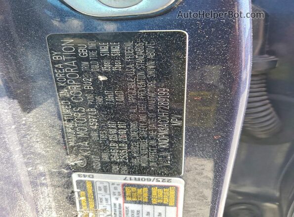 KNDPM3AC0H7289199 2017 KIA SPORTAGE Blue 
