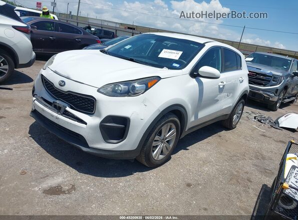 KNDPM3AC0J7340318 2018 KIA SPORTAGE White 