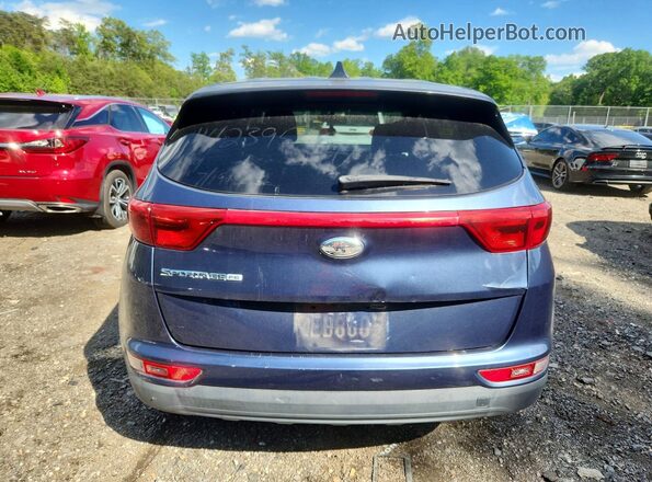 KNDPM3AC0J7382701 2018 KIA SPORTAGE Blue 