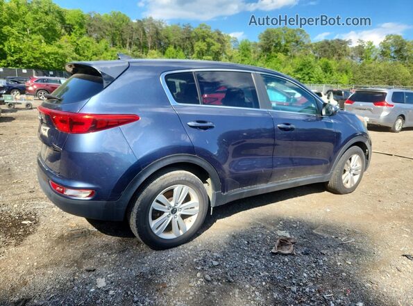 KNDPM3AC0J7382701 2018 KIA SPORTAGE Blue 