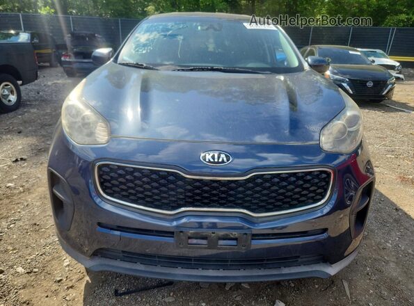 KNDPM3AC0J7382701 2018 KIA SPORTAGE Blue 