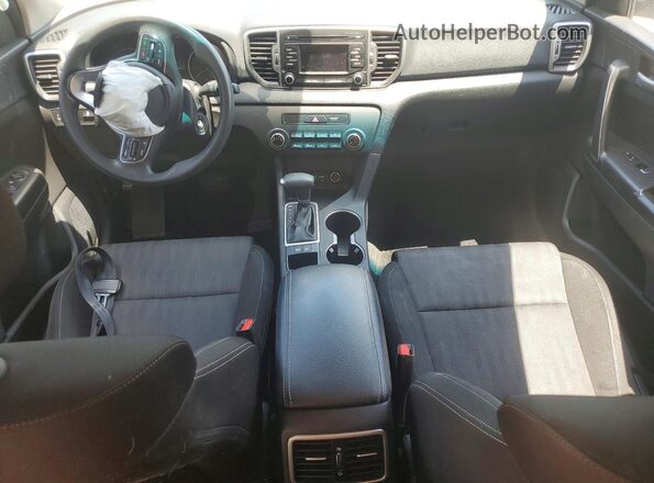 KNDPM3AC0K7543047 2019 KIA SPORTAGE Silver წინა პანელის ხედი