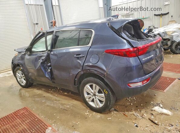 KNDPM3AC0K7569325 2019 KIA SPORTAGE Blue Հետևի ձախ