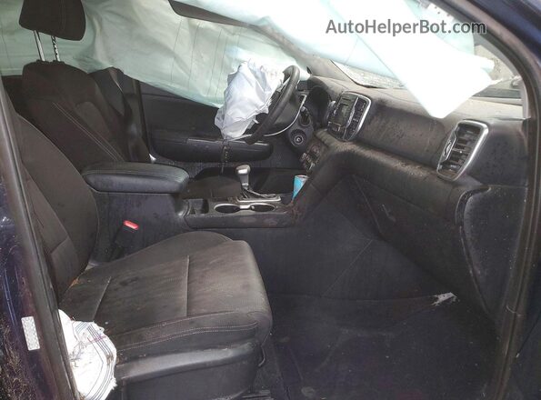 KNDPM3AC0K7569325 2019 KIA SPORTAGE Blue Սալոնի դիմացի տեսք