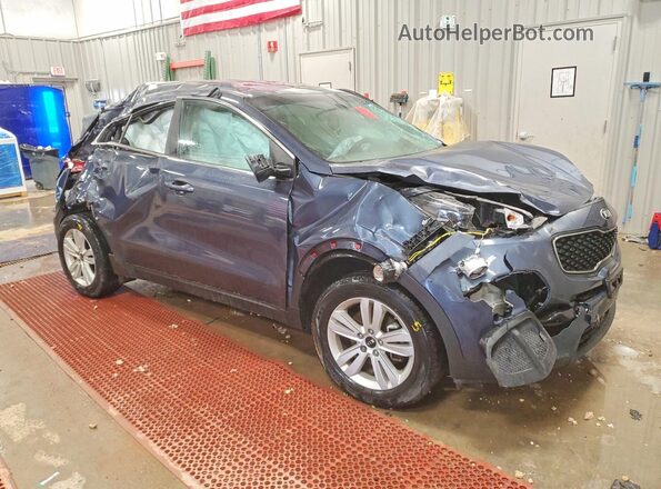 KNDPM3AC0K7569325 2019 KIA SPORTAGE Blue Առջևի աջ