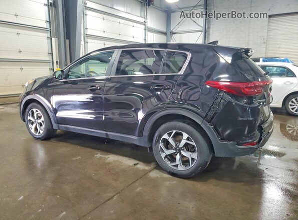 KNDPM3AC0L7824184 2020 KIA SPORTAGE Black უკანა მარცხენა