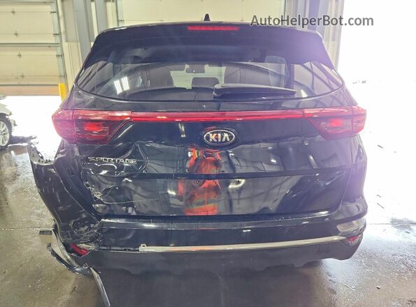 KNDPM3AC0L7824184 2020 KIA SPORTAGE Black უკანა ხედი