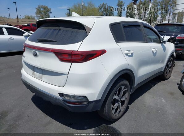 KNDPM3AC0M7855436 2021 KIA SPORTAGE Белый Задняя правая четверть