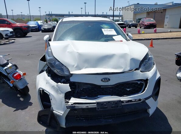 KNDPM3AC0M7855436 2021 KIA SPORTAGE Белый Вид спереди