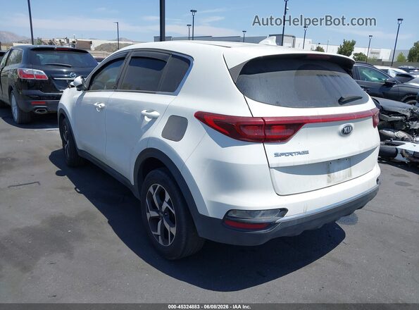 KNDPM3AC0M7855436 2021 KIA SPORTAGE Белый Задняя левая четверть