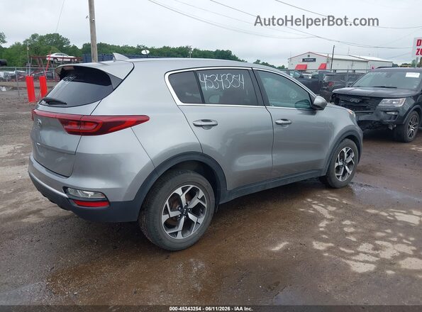 KNDPM3AC0M7873581 2021 KIA SPORTAGE Gray Задня права чверть