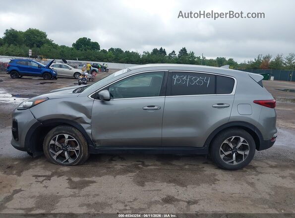 KNDPM3AC0M7873581 2021 KIA SPORTAGE Gray Вид задньої частини салону