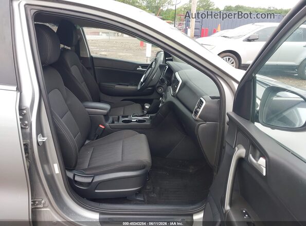 KNDPM3AC0M7873581 2021 KIA SPORTAGE Gray Вид салону спереду