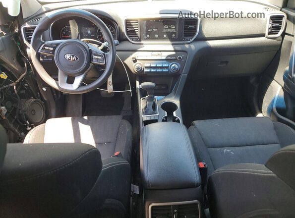 KNDPM3AC0M7880532 2021 KIA SPORTAGE Charcoal Առջևի վահանակի տեսք