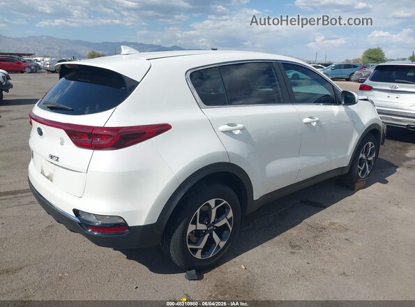 KNDPM3AC0M7892633 2021 KIA SPORTAGE White უკანა მარჯვენა
