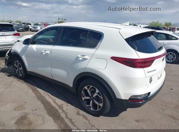 KNDPM3AC0M7892633 2021 KIA SPORTAGE White უკანა მარცხენა