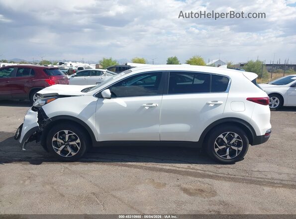 KNDPM3AC0M7892633 2021 KIA SPORTAGE White სალონის 360-გრადუსიანი ხედი