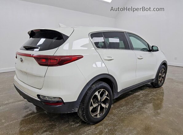 KNDPM3AC0M7896410 2021 KIA SPORTAGE White Հետևի աջ
