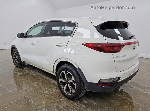 KNDPM3AC0M7896410 2021 KIA SPORTAGE White Հետևի ձախ
