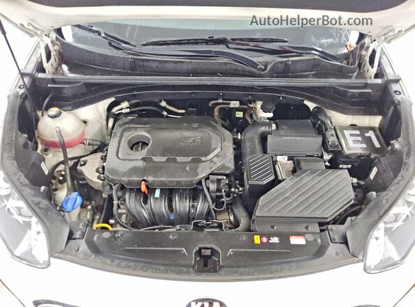KNDPM3AC0M7896410 2021 KIA SPORTAGE White Շարժիչի բաժամունքի տեսք