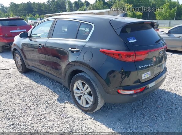 KNDPM3AC1H7178760 2017 KIA SPORTAGE Black Trasero izquierdo