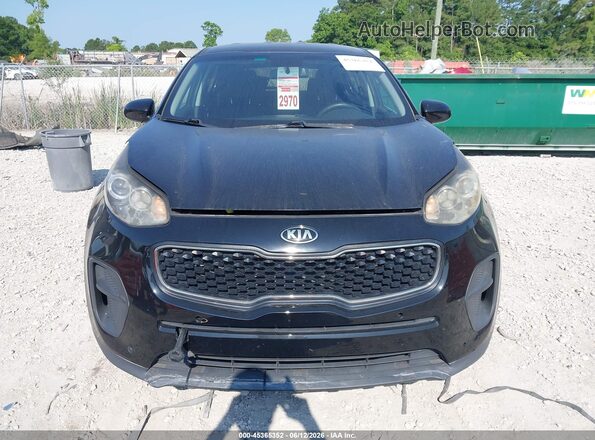 KNDPM3AC1H7178760 2017 KIA SPORTAGE Black Vista interior trasera