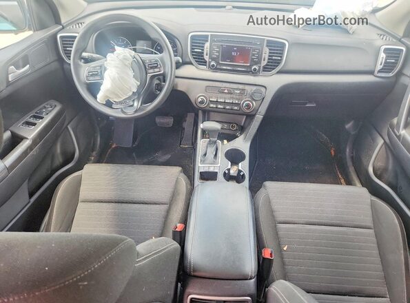 KNDPM3AC1J7445630 2018 KIA SPORTAGE Blue წინა პანელის ხედი