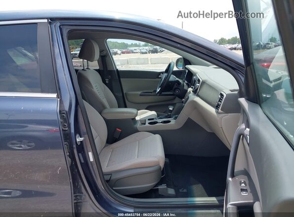 KNDPM3AC1J7472634 2018 KIA SPORTAGE Blue Vista interior delantera