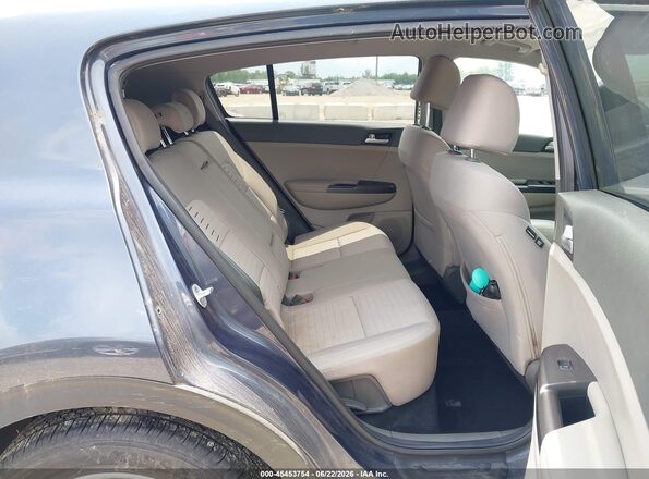 KNDPM3AC1J7472634 2018 KIA SPORTAGE Blue Vista de la etiqueta del VIN
