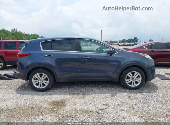 KNDPM3AC1J7472634 2018 KIA SPORTAGE Blue Vista interior trasera