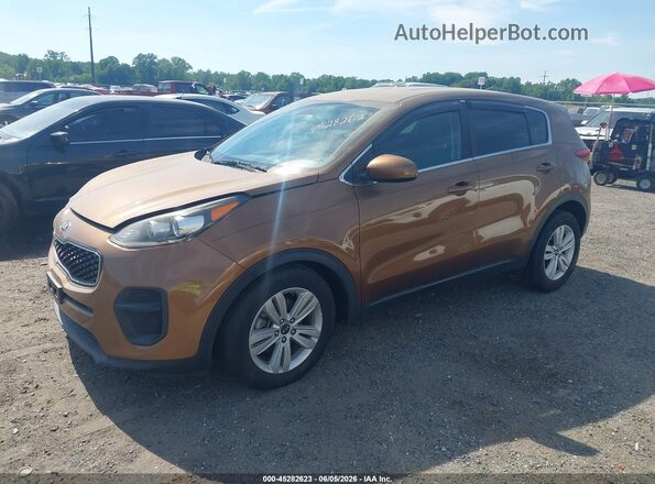 KNDPM3AC1K7500059 2019 KIA SPORTAGE Gold Առջևի ձախ երեք քառորդ տեսարան