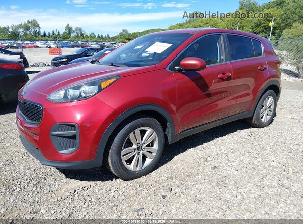 KNDPM3AC1K7501535 2019 KIA SPORTAGE Red 