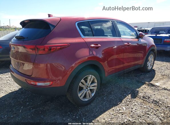 KNDPM3AC1K7501535 2019 KIA SPORTAGE Red 