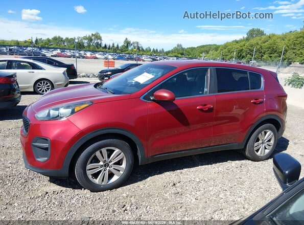 KNDPM3AC1K7501535 2019 KIA SPORTAGE Red 