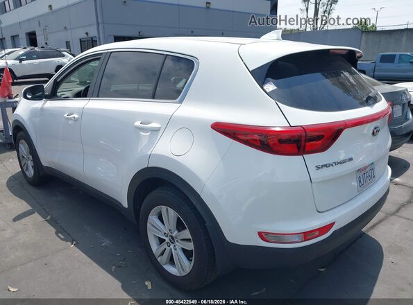 KNDPM3AC1K7573965 2019 KIA SPORTAGE White უკანა მარცხენა